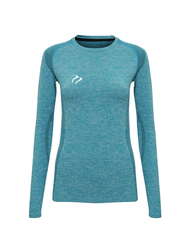 Tempest Women's seamless '3D fit' multi-sport performance long sleeve top Turquoise
